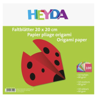 HEYDA Papíry na origami 20 x 20 cm ( 100 ks )