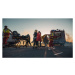 Fotografie Brave Firefighter Carries Injured Young Girl, gorodenkoff, 40 × 22.2 cm