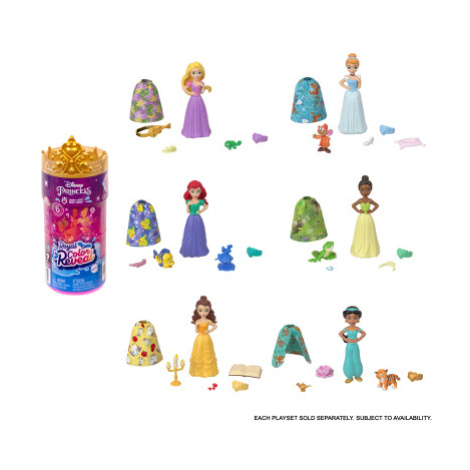 Disney Princess color reveal královská malá panenka více druhů Mattel
