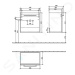 VILLEROY & BOCH Avento Umyvadlová skříňka, 530x514x352 mm, 1 dvířka, Crystal White A88800B4