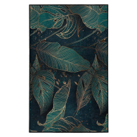 Pratelný koberec v petrolejové barvě 120x180 cm Midnight Jungle – Mila Home