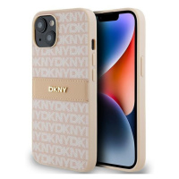 Dkny DKHCP14SPRTHSLP iPhone 14 15 13 6.1 růžová/pink hardcase Leather