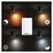 PHILIPS HUE Hue White Ambiance Stropní bodové svítidlo Philips Pillar BT 8719514338449 LED GU10 