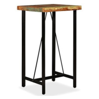 Barový stůl masivní recyklované dřevo 60x60x107 cm