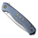 We Knife Seer WE20015-2 Blue Titanium CPM20CV