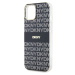 DKNY PC/TPU Repeat Pattern Tonal Stripe Magsafe kryt iPhone 14 černý