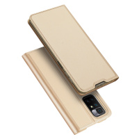 DUX DUCIS Skin knížkové pouzdro na Xiaomi Redmi 10 / Redmi 10 2022 Gold