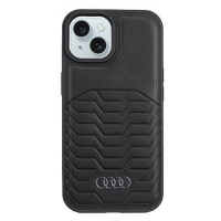 Audi Synthetic Leather MagSafe iPhone 15 Plus 14 Plus 6.7 černá/black h