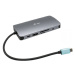 i-tec USB-C Metal Nano Dock HDMI/VGA with LAN + PD 100 W + zdroj 77W (PD 65W)