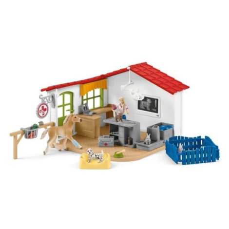 Schleich 42502 Veterinární ordinace pro domácí zvířata