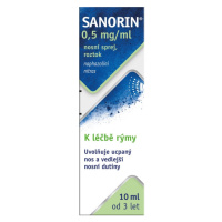 SANORIN  0.5mg/ml nosní sprej 10 ml