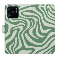 iSaprio Flip pouzdro Zebra Green 02 pro Xiaomi Redmi 10C