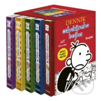 Denník odvážneho bojka (box 1–5) - Jeff Kinney - kniha z kategorie Beletrie pro děti