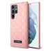 Kryt Karl Lagerfeld Samsung Galaxy S23 Ultra hardcase pink 3D Monogram (KLHCS23LRUPKLPP)