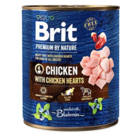 Brit Premium by Nature Chicken with Hearts 800 g