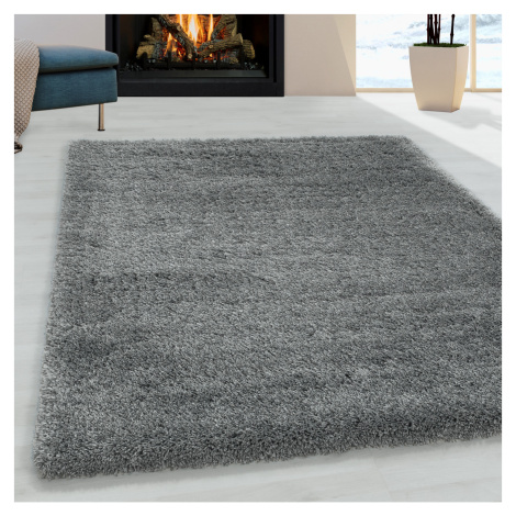 Kusový koberec Fluffy Shaggy 3500 light grey 200x290 cm Ayyildiz