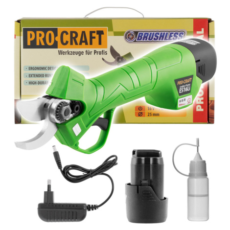 Procraft ES16Li1B aku nůžky na větve