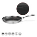 Nerezová pánev s nepřilnavým povrchem COOKCELL průměr 28 cm vysoká