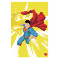 Umělecký tisk Superman - Power Yellow, (26.7 x 40 cm)