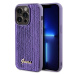 Pouzdro Guess Sequin Script Logo zadní kryt Apple iPhone 15 PRO Purple