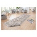 NORTHRUGS - Hanse Home koberce Běhoun Twin Supreme 105445 Linen – na ven i na doma - 80x350 cm