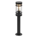 Chytrá venkovní lampa černá 50 cm IP44 včetně Wifi ST64 - Gleam