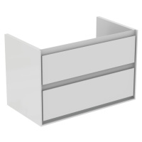 Koupelnová skříňka pod umyvadlo Ideal Standard Connect Air 80x44x51,7 cm světle šedá lesk/bílá m