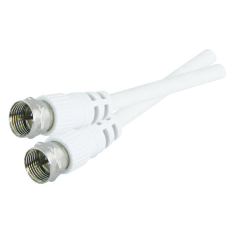 Anténní kabel F / F TIPA 5m bílá