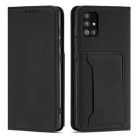 Magnet Card knížkové kožené pouzdro na Xiaomi Redmi Note 11 Pro 4G/5G, černé