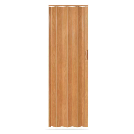 Shrnovací dveře Accordion dub světlý 820mm BAUMAX