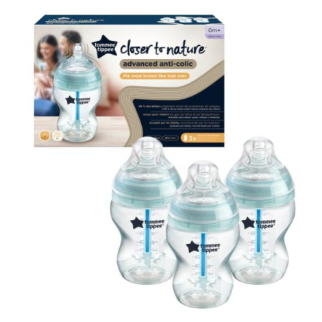 Set kojeneckých lahví advanced ANTI-COLIC, 260 ml, 3ks TOMMEE TIPPEE