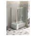 POLYSAN DEEP hluboká sprchová vanička, obdélník 100x90x26cm, bílá 72340