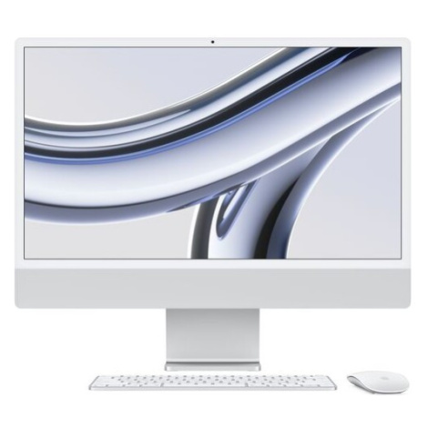 Apple iMac 24" M3 (2023) 10GPU/8GB/512GB stříbrný
