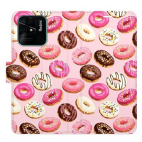 iSaprio flip pouzdro Donuts Pattern 03 pro Xiaomi Redmi 10C