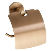 Držák toaletního papíru Bemeta Amber s krytem Coffe-Gold 155112012