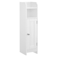 Koupelnová skříňka Chantelle (18x80x20 cm, bílá)