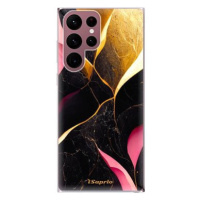 iSaprio Gold Pink Marble pro Samsung Galaxy S22 Ultra 5G