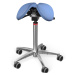 Sedlová židle Salli MultiAdjuster Barva čalounění: Kůže - modrá riflová #77237, Konstrukce: chro