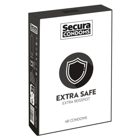 Kondomy Secura Extra Safe, 48 ks