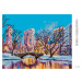 Diamantové malování - NEW YORK CENTRAL PARK_II Rozměr: 40x50 cm, Rámování: vypnuté plátno na rám