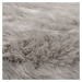 Flair Rugs koberce AKCE: 120x120 (průměr) kruh cm Kusový koberec Faux Fur Sheepskin Grey kruh - 