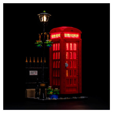 Light my Bricks Sada světel - LEGO Red London Telephone Box 21347
