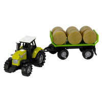 Traktor s příslušenstvím přívěs s balíky sena My Ranch