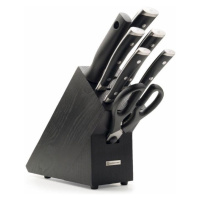 Wüsthof Wüsthof - Sada kuchyňských nožů ve stojanu CLASSIC IKON 8 ks černá