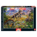 Puzzle Genuine Dinosaur Gathering Educa 500 dílů 15969 barevné