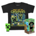 Funko Pocket POP! & Tee: Minecraft- Creeper S (dětské)