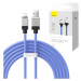 Kabel Fast Charging cable Baseus USB-A to Lightning CoolPlay Series 2m, 2.4A, blue (693217262678
