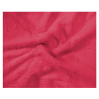 Jahu Mikroplyšové prostěradlo - červené 90x200