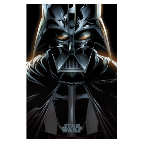 Plakát, Obraz - Star Wars - Vader Comic, (61 x 91.5 cm) Pyramid