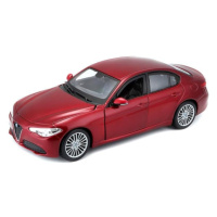 Bburago 1:24 Plus Alfa Romeo Giulia (2016) Metallic Red